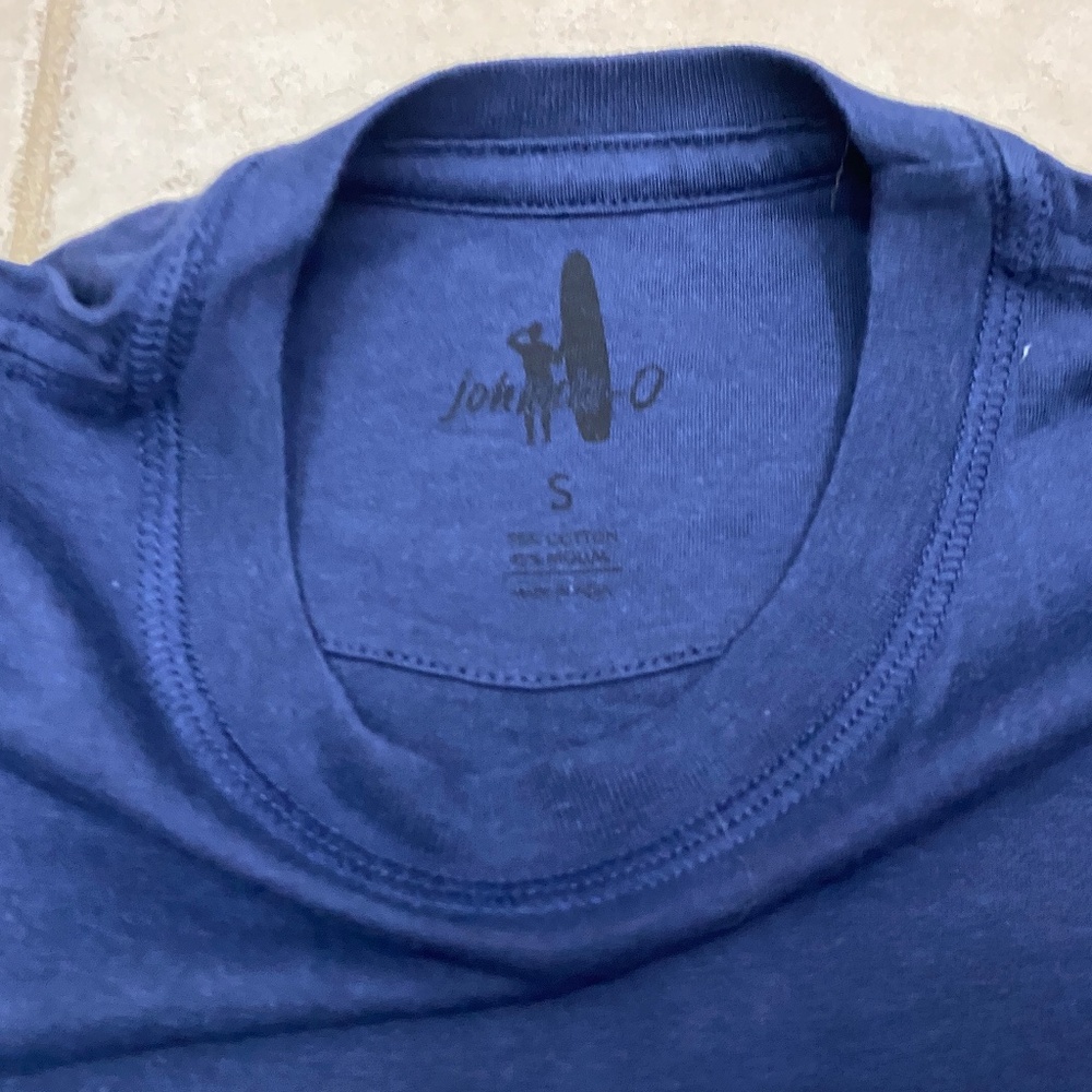 Johnnie O Short Sleeve Crewneck Pocket Graphic T-Shirt Mens Size S - Picture 2 of 4